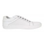 Sneakers barbati casual din piele naturala - Model Alb 1021